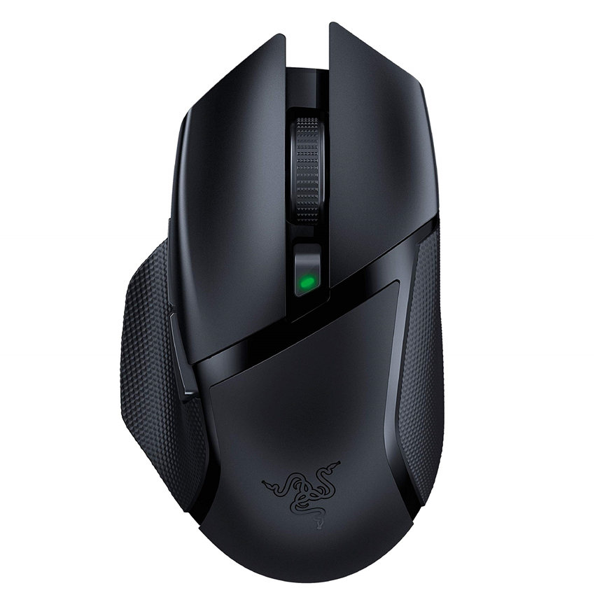 Razer Basilisk X HyperSpeed Wireless Gaming Mouse: Bluetooth & Wireless Compatible - 16K DPI Optical Sensor - 6 Programmable Buttons(120mAh)